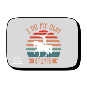 I do my own stunts - 8cm sticker - KZN Vaulting