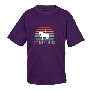 My Happy Place - 145g Crew Neck T-Shirt