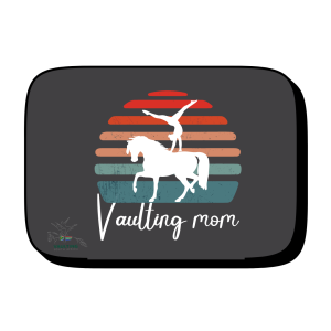 Vaulting Mom - 8cm sticker - SA Vaulting