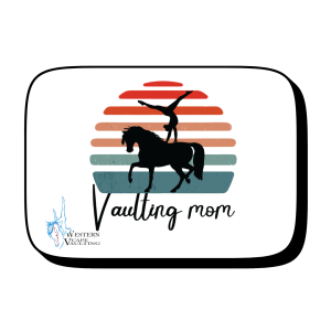 Vaulting Mom - 8cm sticker - WC Vaulting