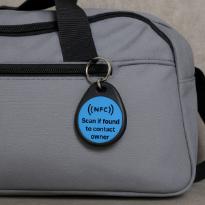 NFC Tag - Contact If Found SA Vaulting Champs 2025 Keyring