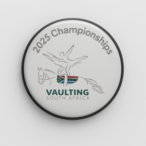 SA Vaulting Champs 2025 Pin - 25mm